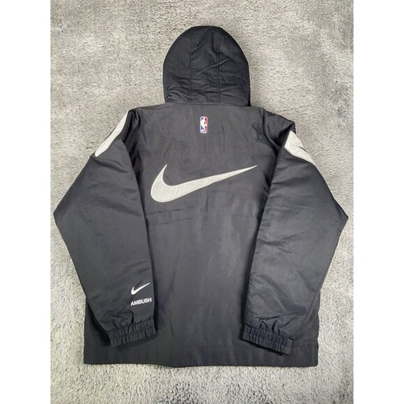 Nike x Ambush NBA Collection NETS Jacket Sizes Women Black White DB8576-010 - Picture 2 of 9